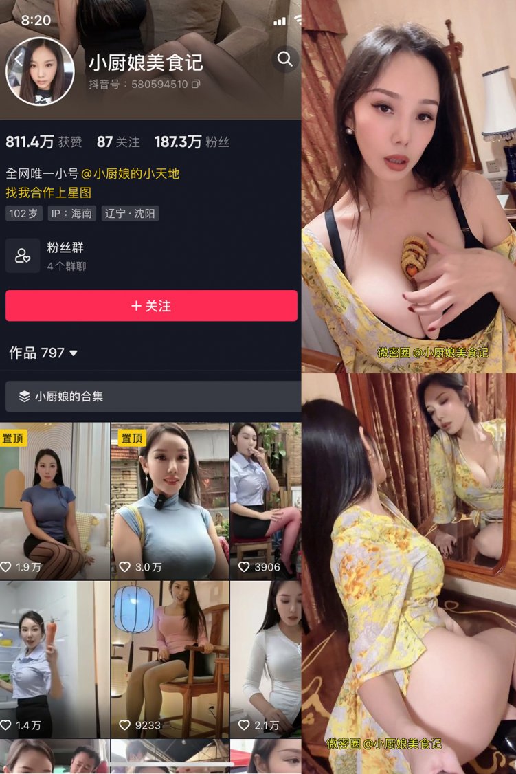 抖音 小厨娘美食记 微密圈 NO.001-044期 【合集】