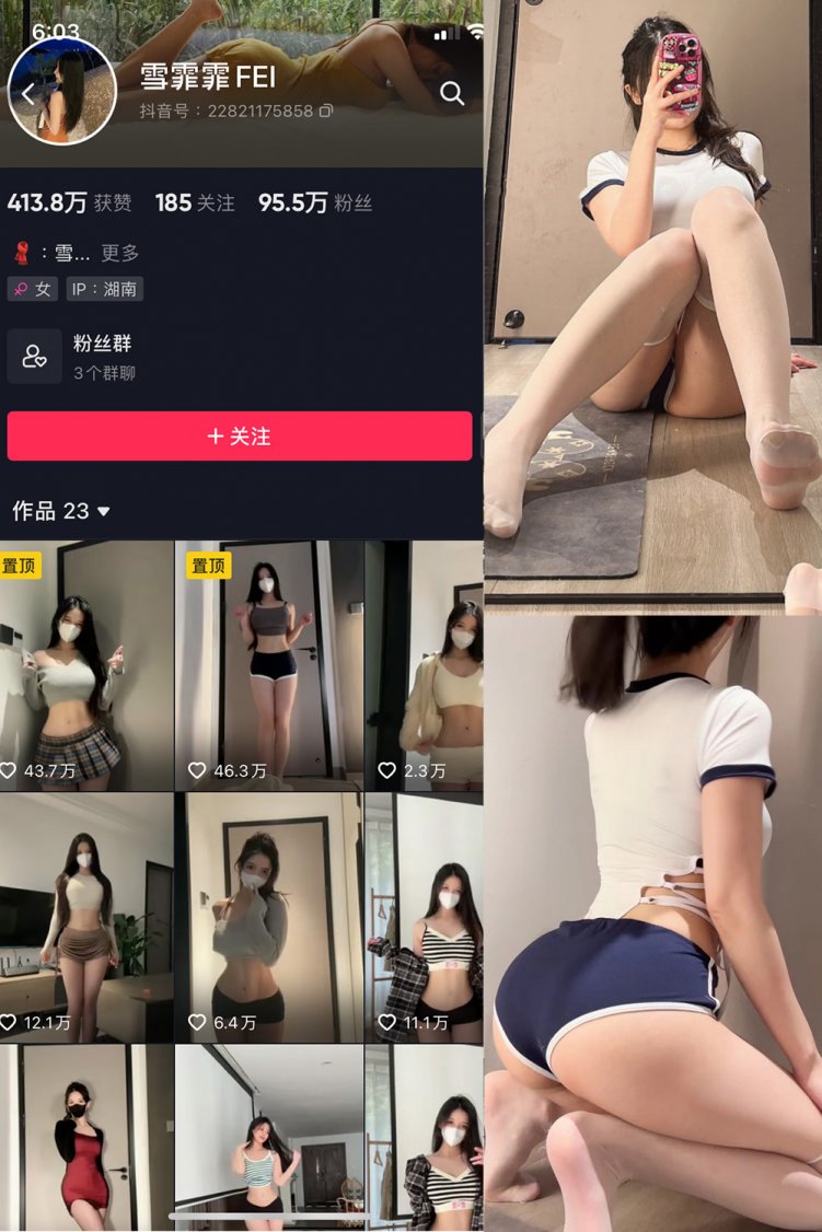 抖音 雪霏霏FEI 微密圈 NO.001-010期 【合集】