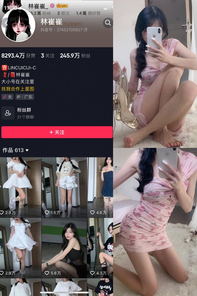 抖音 林崔崔 微密圈 NO.001-002期 【合集】