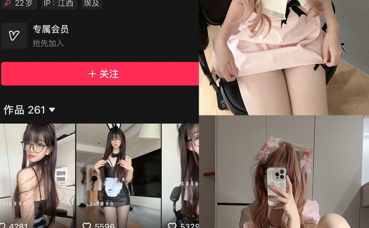 抖音 美羊羊桑 铁粉空间 NO.005期 【10P】