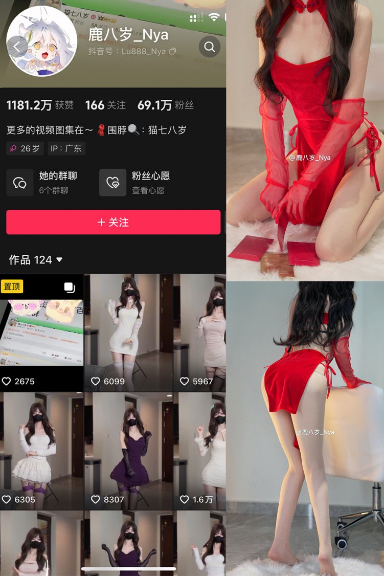 抖音 鹿八岁 微密圈 NO.060期 【17P1V】