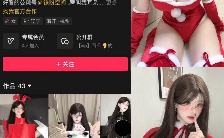 抖音 耳朵 微密圈 NO.001-4期 【21P4V】合集