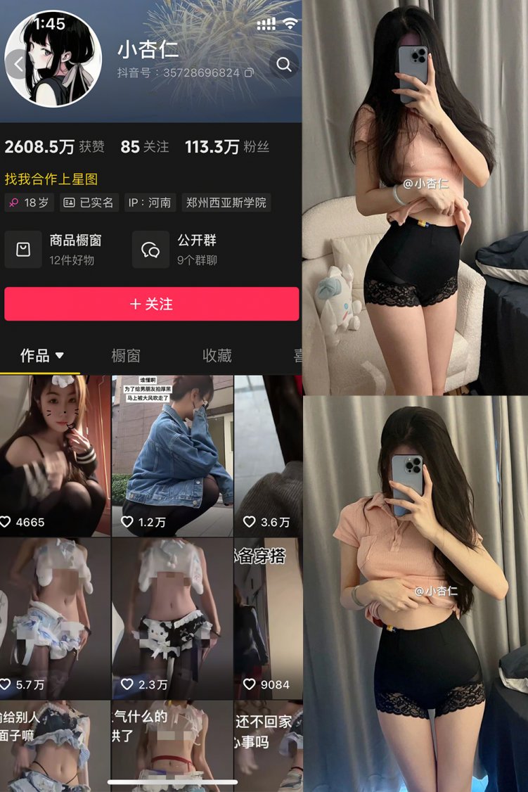 抖音 小杏仁 微密圈 NO.002 【51P2V】