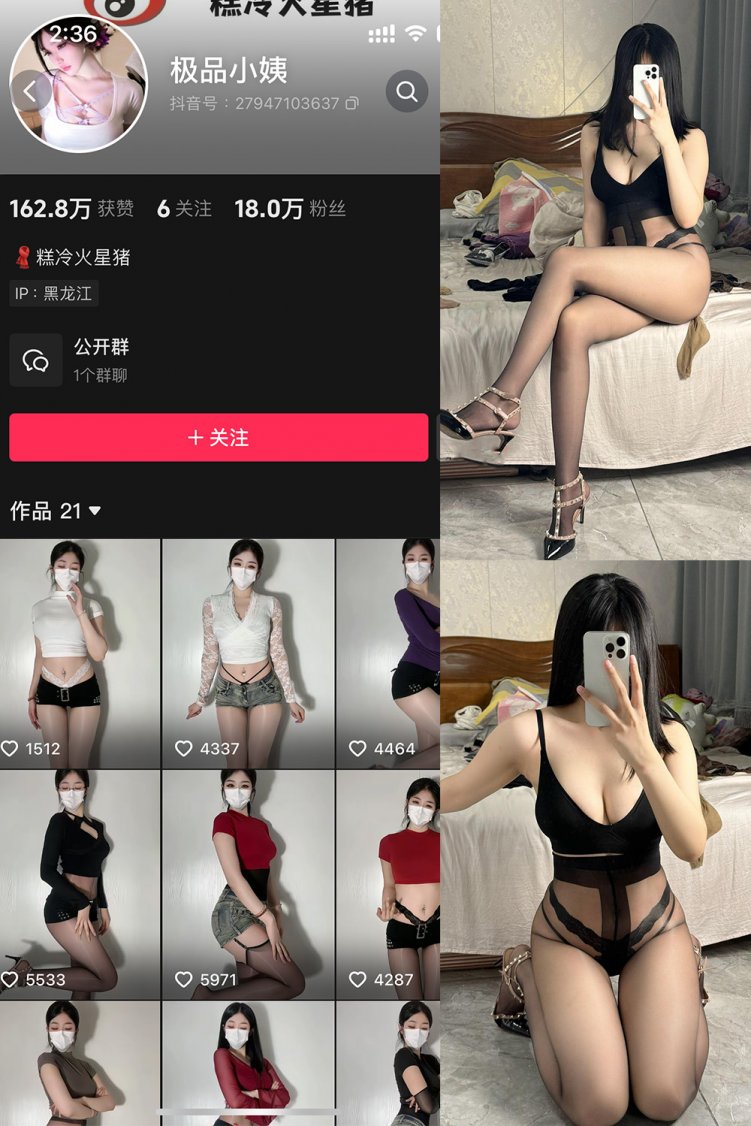 抖音 极品小姨 微密圈 NO.012期 【60P】