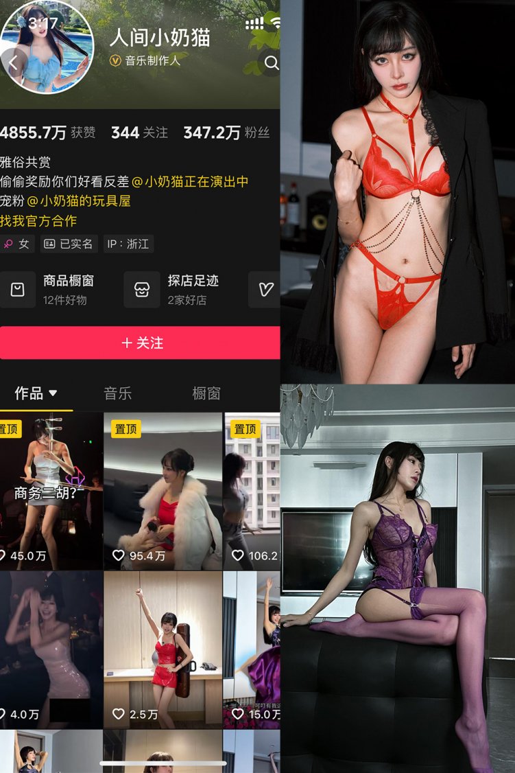 抖音 人间小奶猫 岛遇 NO.002期 【29P4V】