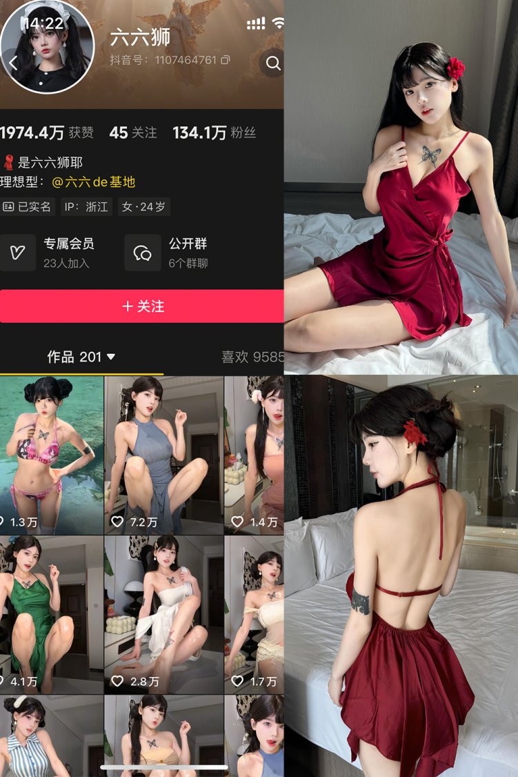 抖音 六六狮 岛遇 NO.001期 【28P8V】